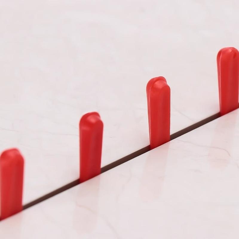 100Pcs Level Wedges Tile Spacers for Flooring Leveler Spacers Leveling System for Elastic Adjustment Ceramic Tile