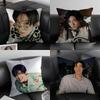 MMeguro RenN Actor Cushion Cover Pillowcase Ultra Soft Skin Friendly Fabric Cloud Like Comfort  Concealed Zipper