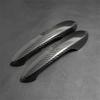 1Pair Carbon Fiber Look Door Handle Cover Trim For Toyota Supra A90 2019-2024