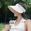 Women's Foldable Sun Hat with UV Protection, Large Brim for Outdoor Use, Model XMZ267