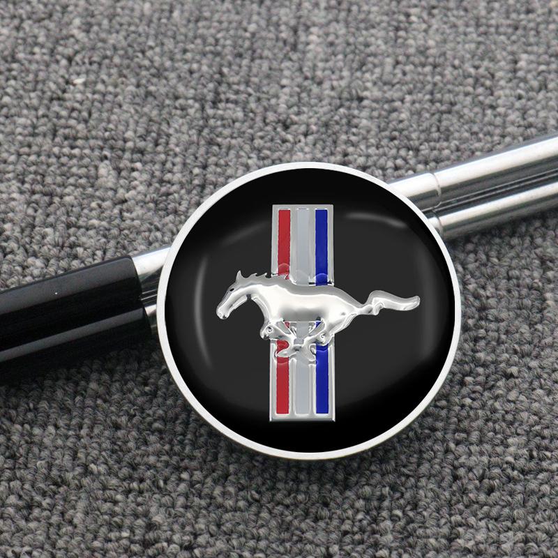 4pcs Car Wheel Center Hub Cap Rim Cover Emblem Decal For Ford Focus Mk3 Fiesta Ranger Fusion Mondeo Mustang Fusion Kuga Ecosport