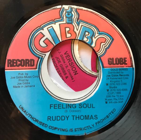 

7inch Record RUDDY THOMAS GEORGE NOOKS Feeling Soul Sadie NONE Joe Gibbs Recor Jamaica Reggae Ska Dub Used