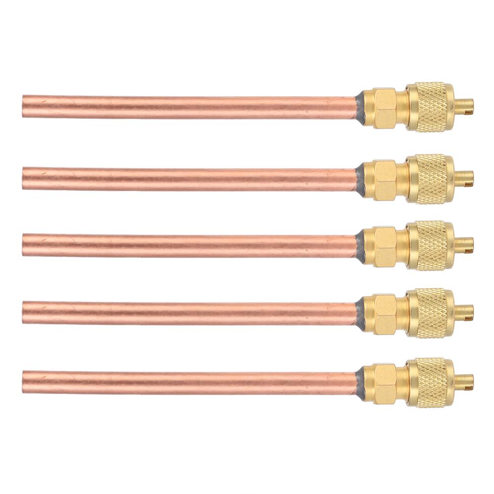 5Pcs Refrigerator Check Valve Air Conditioner Conditioning Filling Valves One Way HS‑110