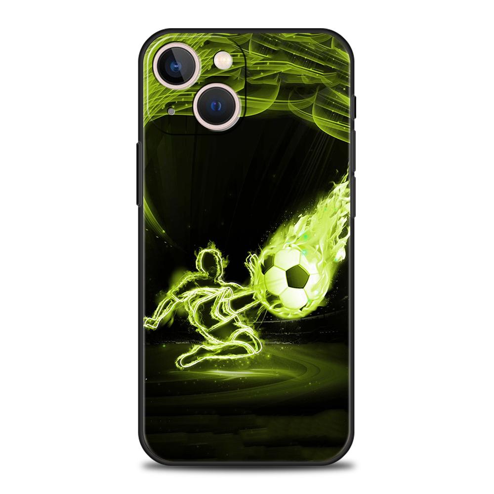 Football Shockproof For iPhone 15 14 13 12 11 Pro Max X XR 8 7 Plus SE2020 Phone Case Cover For iPhone X XR XS Max Shell Capas