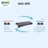 ZQWL 1U Rackmount 24-Port Serial Server (RS232/485/422 to Ethernet)