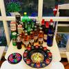 Drinking Game Roulette Set Russian Roulette Wine Set Roulette Spinning Game