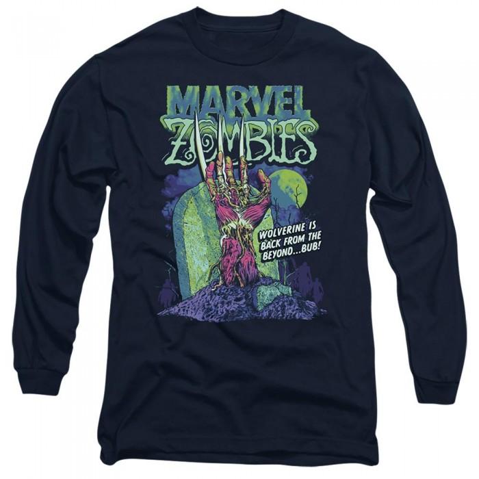 Marvel Zombies Unisex Adult Wolverine Grave T-Shirt
