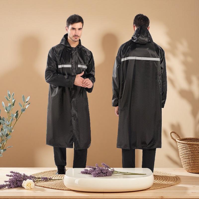 Men's Motorcycle Raincoat and Pants Set - Split Type, Stormproof Riding Gear