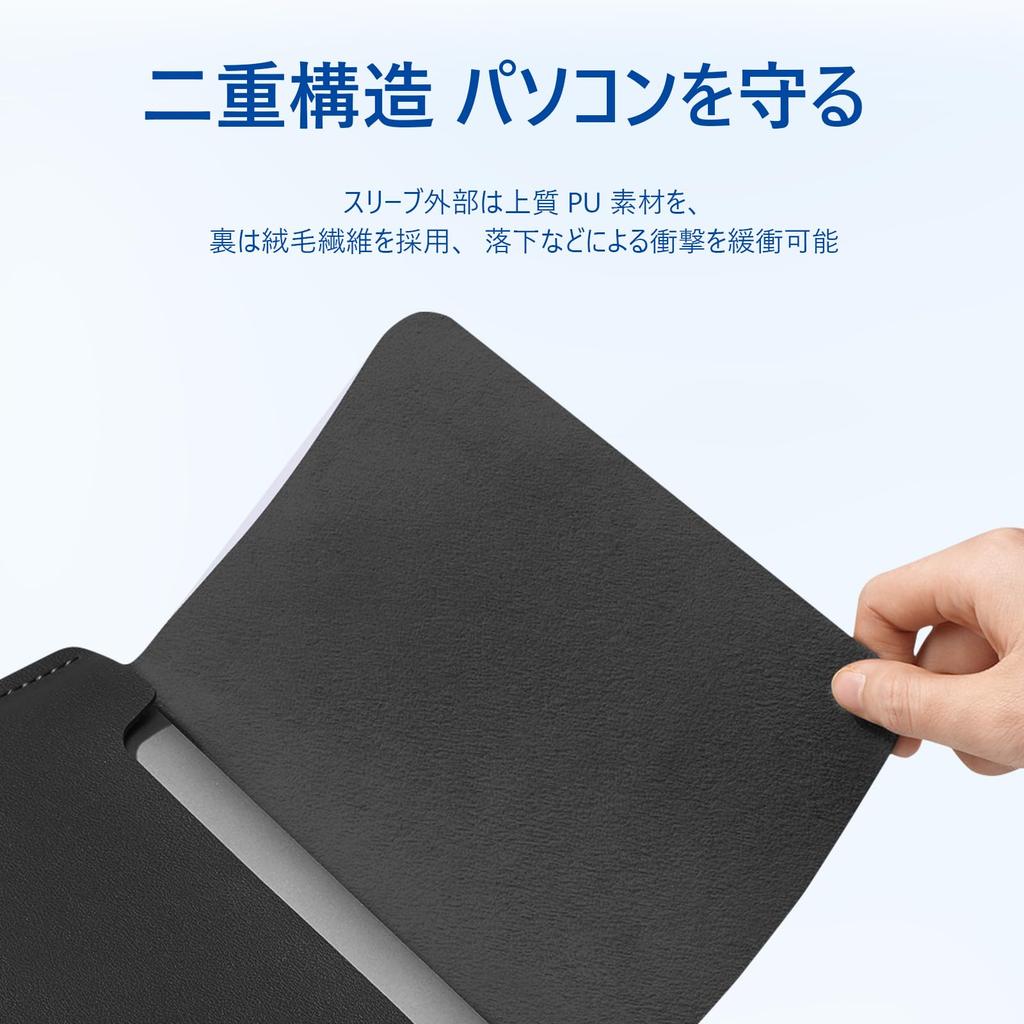 Tablet Sleeve PC Compatible with iPad Pro Surface Laptop Go Galaxy Tab Surface Pro and Made of PU Leather with and Finish 13-inch Case, Case, Bag,