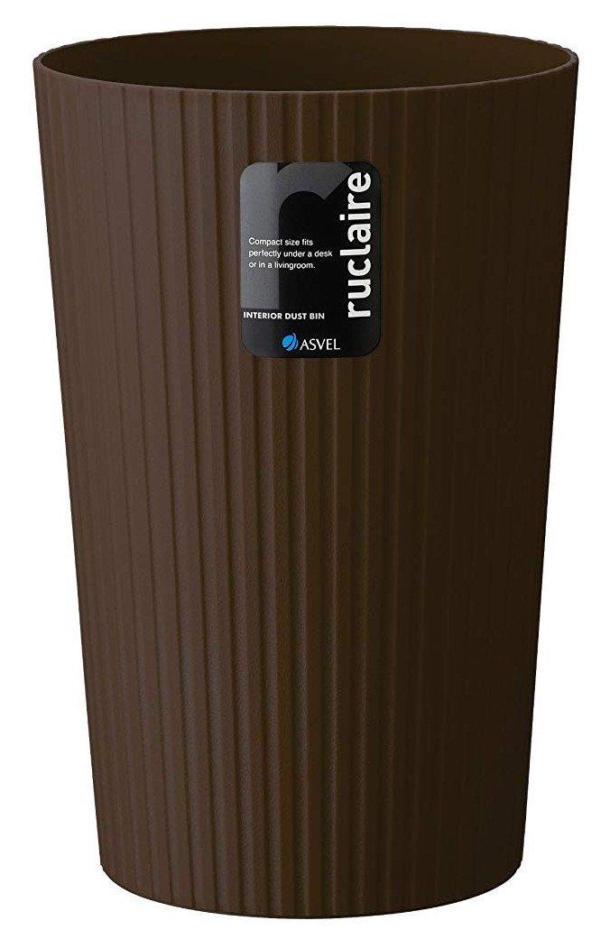 

Asbel Trash Can M 10L Brown 621932 Leclerc Collection