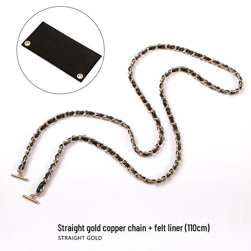 

Mahuangshi SP-28 Caviar Pattern Convertible Shoulder/Crossbody Bag with Chain Strap and T-Buckle