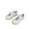 Platform white shoes women's spring new fashionable and comfortable versatile big head height increase casual board shoes women