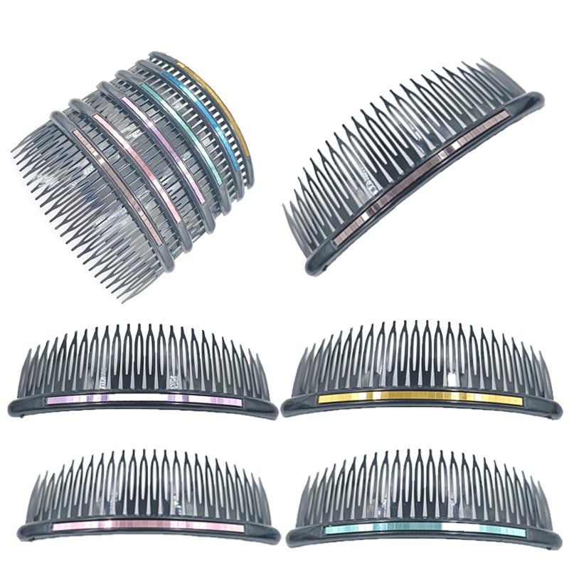 

Hair Combs Clip New Hairpins 1pc Women Flower French Hair Straight Teeth Hair Side Combs Headwear Ladies Headdress Hair Accessories Handmade