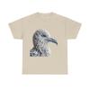 Sculpted Elegance Artistic Bird Graphic Tee Unisex T Shirt Womens Mens Unisex T-Shirt