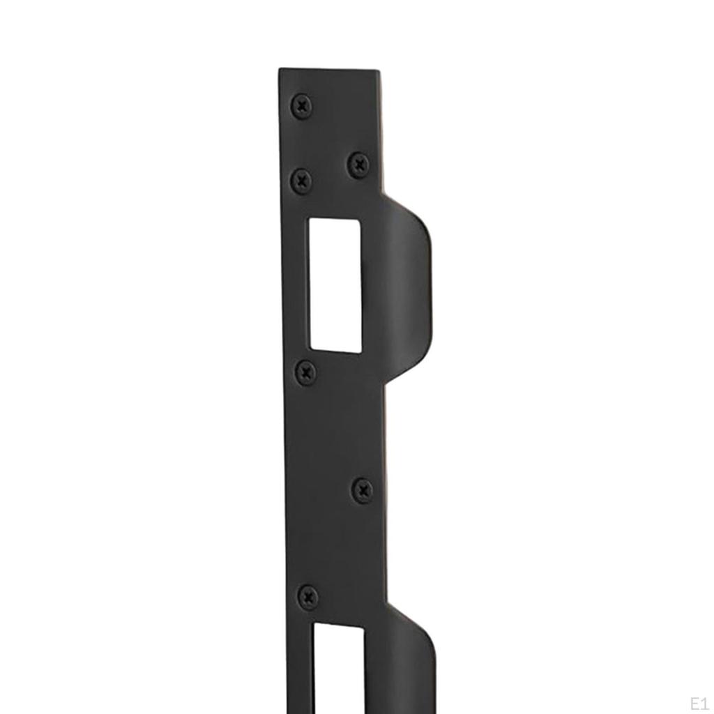 Security Door Strike Plate for 5-1/2" To 6" Hole Center - Simple Installation, Design