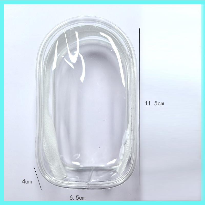 Labubu High-Transparent PVC Anime Doll Dustproof Hanging Bag Transparent PVC Walking Bag for Blind Box Display & Storage