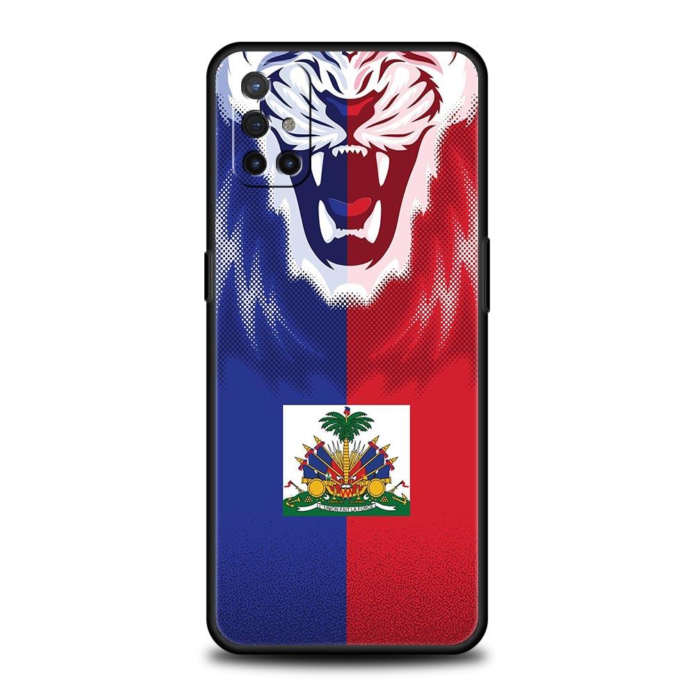 shipping Haiti Flag Phone Case For OnePlus 15 13 12 11 10 Pro 13T 13R 12R 9 8T 8 7 7T 9R Nord 2T CE 2 3 4 5G Soft Cover