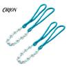 No Drill Curtain Buckles 2Pcs Tiebacks with Pearls, Handmade Decorative Holdbacks Rope, Outdoor Farmhouse Ties Tie Backs for Curtains, Holders Drapes