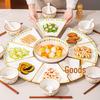 CERAMICS Family Reunion Dinner Plate Set