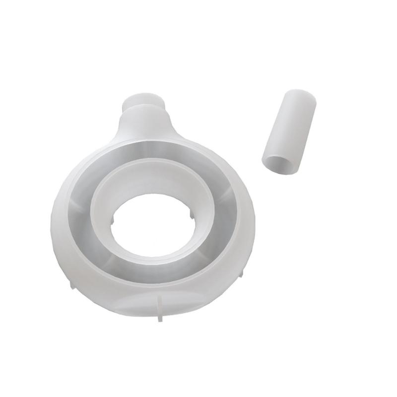 

Форма для вазы для цветов Гибкая силиконовая форма для кашпо Ручная работа Украшение для дома для обеденного стола Инструмент для формовки цветочного горшка