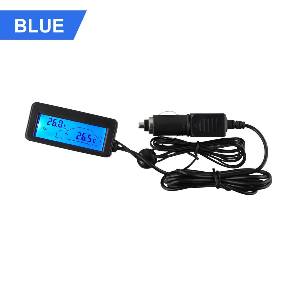 Car Thermometer Detectors 1 Pcs Backlight Gauge Meter