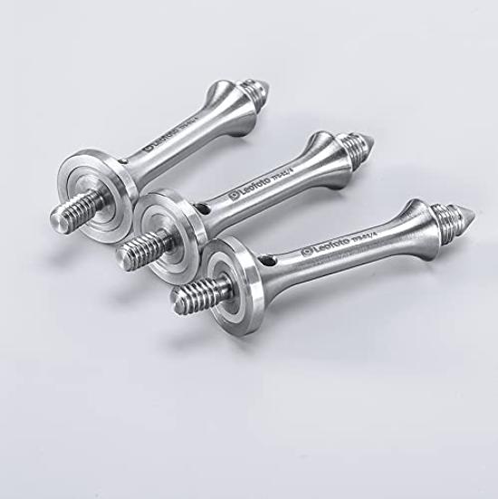 Leofoto Tripod Spike Set Screw Officially Imported Product for Domestic Use TFS-S 1/4" (1/4" Standard) /