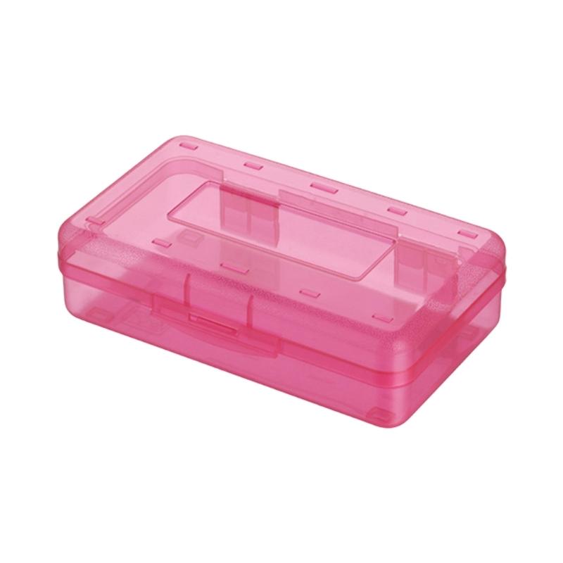 Clear Hard Pencil Case High Capacity Pen Case Colored Pencil Organizers Box for Sketch Pencil Art Marker Watercolor Pen