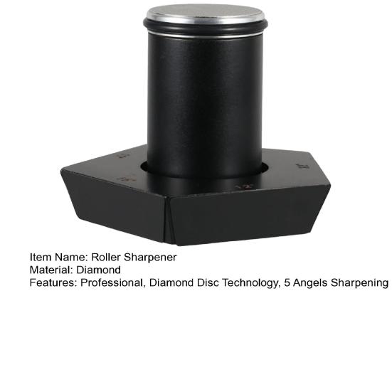 Professional Roller Sharpener Set with 5 Angles Efficient Blade Sharpening Tool for Kitchen
