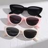 Retro Cat Eye Sunglasses Fashion Personalized Trendy Small Frame Sun Glasses Punk Decorative Outdoor UV400 Shade Gafas De Sol