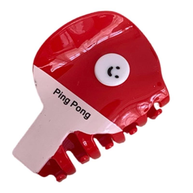 

Unique Sporty Large Hair Claw Clip Ponytail Claw Hair Holder Barrettes Hair Adornment Hair Ornaments 1 червоний