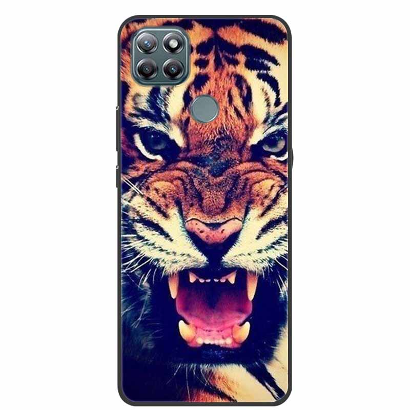 Für Lenovo K12 Pro Hülle Weiches Silikon Wolf Löwe TPU Rückabdeckungen für Lenovo K12Pro Handy Tasche Cartoon Schutzhüllen Hübsch