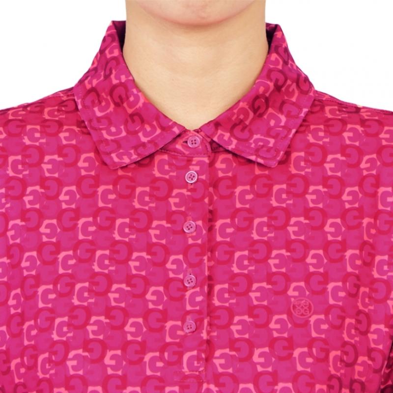 Zipore Damen Golf Kurzarm-T-Shirt g4lS23k563 Sor