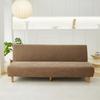 Armless Jacquard Sofa Bed Cover Elastic Soft Folding Sofa Covers Without Armrests  Couch Sofa Protection Suitable For 2-3 Seater