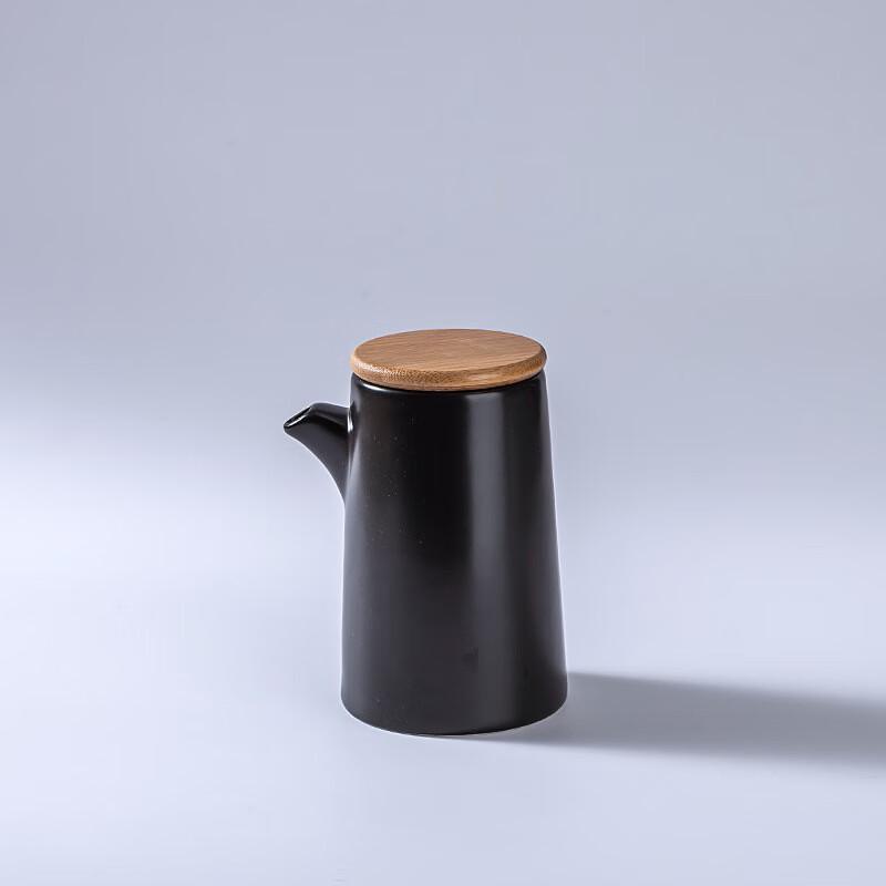 Black Ceramic Kitchen Seasoning Set