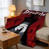 Throw High-Density Short Plush Blanket For Sofa Nap Air-Conditioned Room Soft Skin-Friendly Dracula