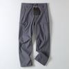 Men's Export Surplus Summer Outdoor Waterproof Buckle Belt Workwear Softshell Straight-Leg Casual Pants