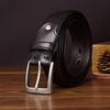 Rare 7Mm Extra Thick Belt Men'S Genuine Leather First Layer Cowhide Fashion High Sense Simple Light Luxury Casual Denim Belt