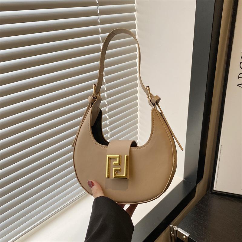 New Niche Design Handbag Literary and High-end Texture Temperament Popular Versatile Single Shoulder Underarm Bag