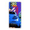 Custodia per Telefono Auto Sportiva JDM Tipo Aereo per Samsung Galaxy S22 S21 S20 FE Ultra 5G S10 S10E S9 S8 Plus Note 10 20 Cover Trasparente