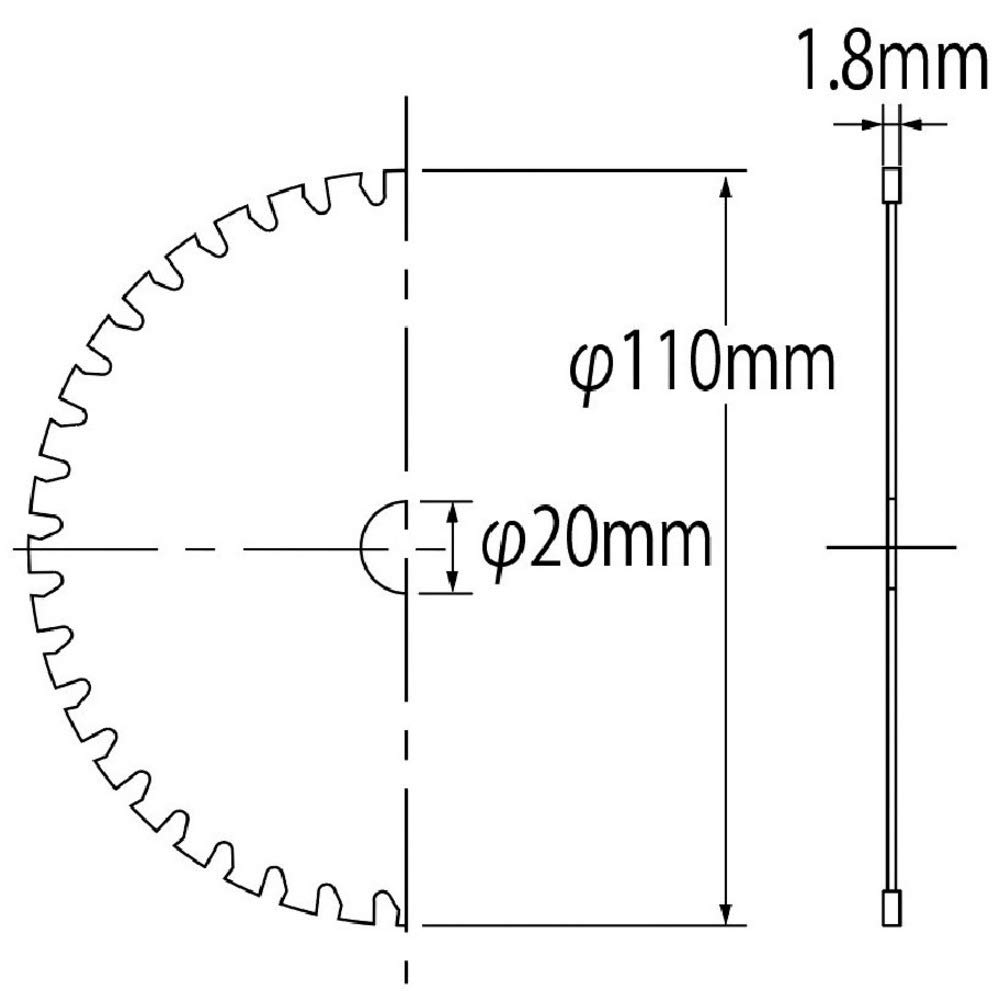 EBI Stainless Steel Cut 110mm FST110