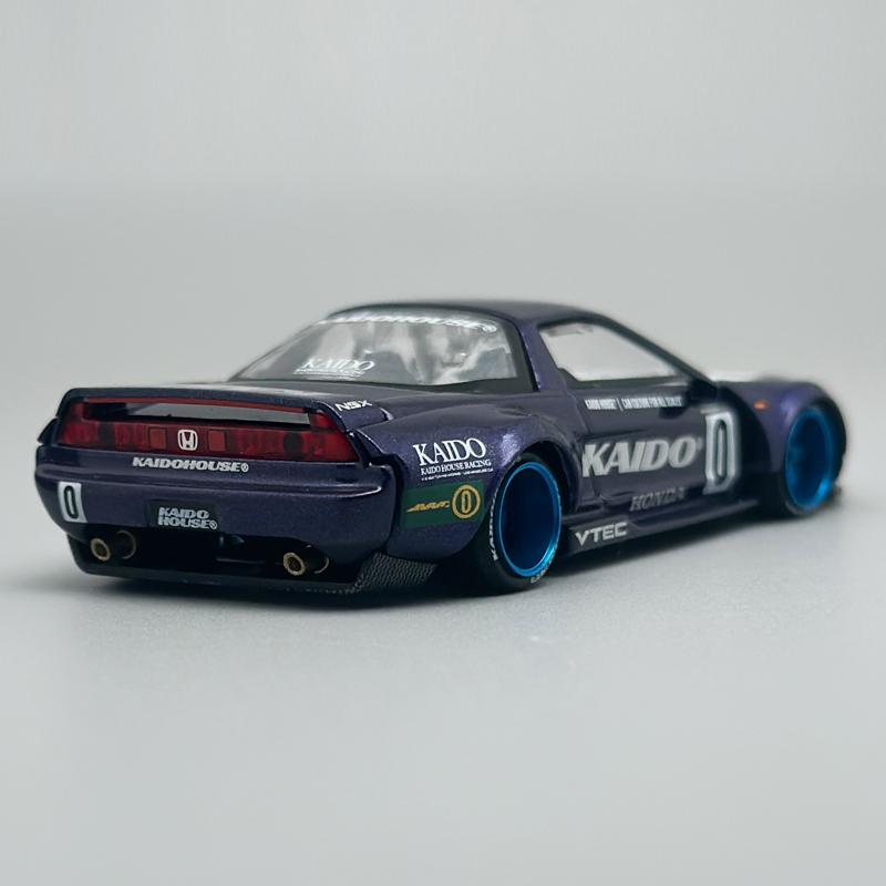Kaido House 173 MINIGT Purple Honda NSX Kaido Racing V2 alloy car model
