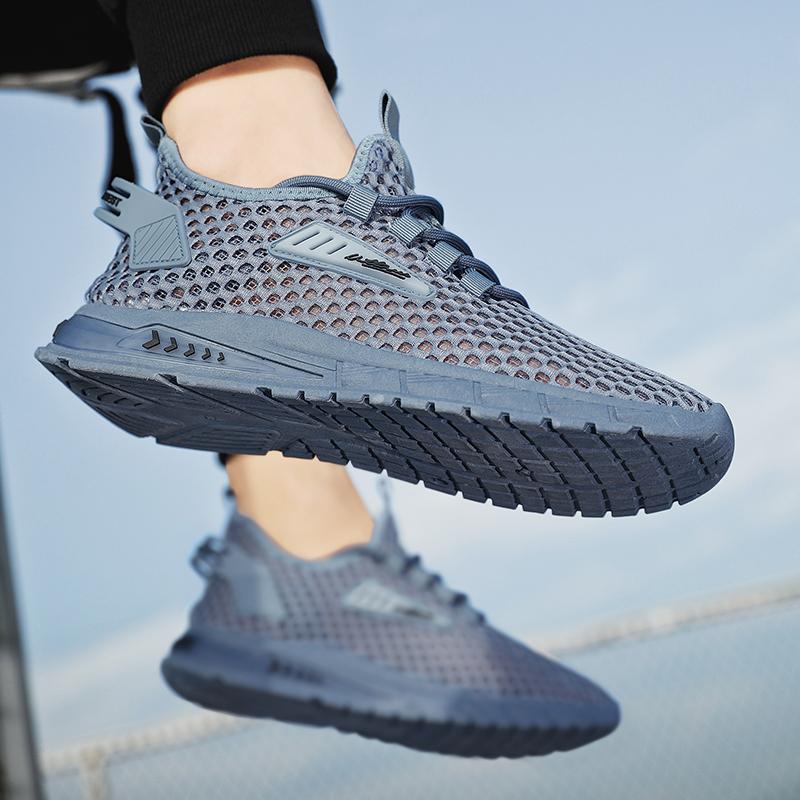 Fashion Summer Sneakers Running Men's Platform Outdoor Training Fashion Brand Tennis Breathable Casual Running Shoes Zapatillas Hombre