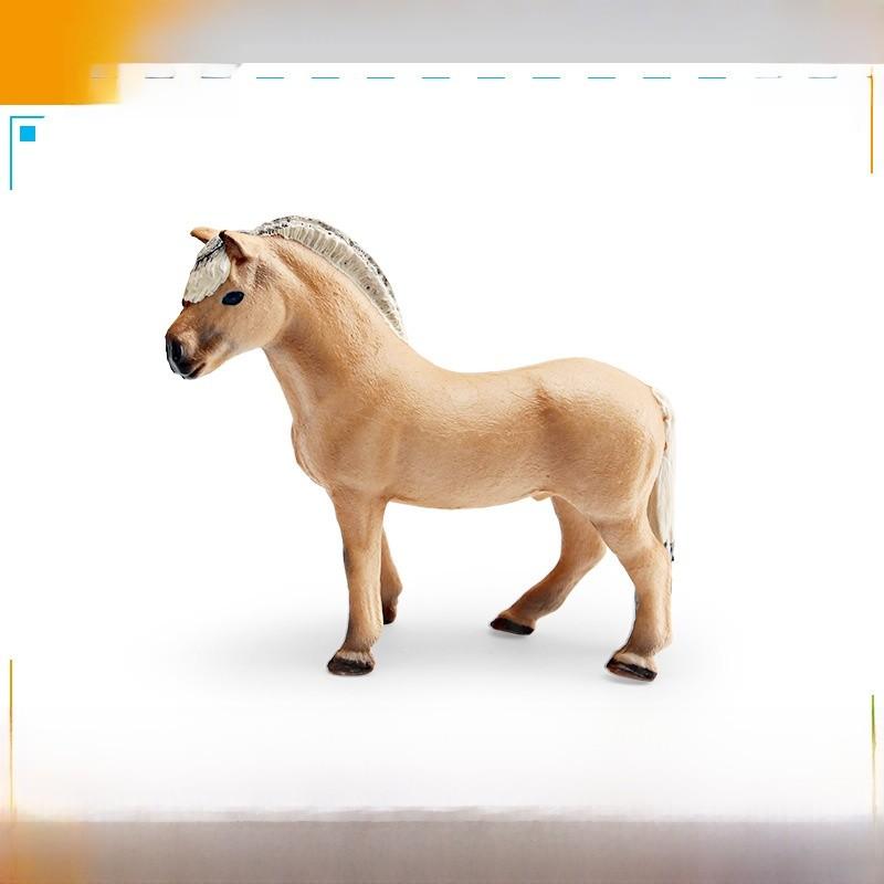 Animal Nature Pvc Wild Horse Model For Childrens Educational Toy