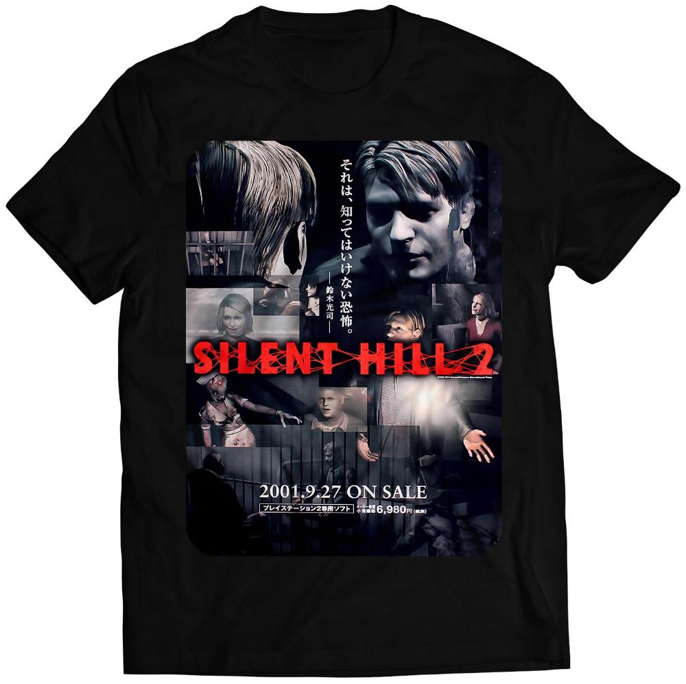 

James Sunderland Horror Adventure Game Japan Release Date Premium Unisex Tshirt Harajuku Casual Streetwear Couple Tops 4XL