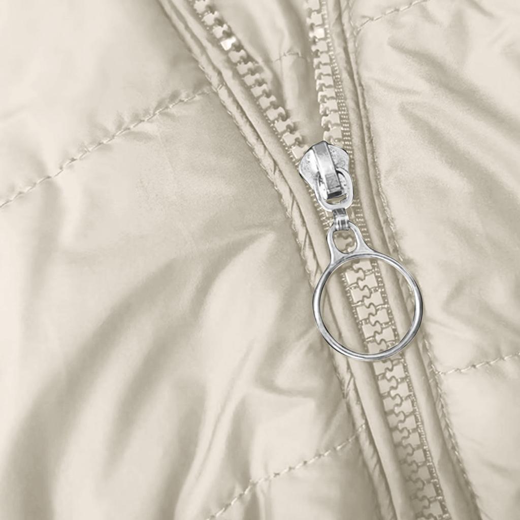 Vinterkåpe Dame Varm Jakke Lang Elegant Dame Langermet Vinterkåpe Med Lomme