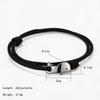 Fashion Whale Bracelet Men Handmade Adjustable Rope Braslet Beach Jewelry Nautical Braclet Leisure Accessories Pulseras Joias