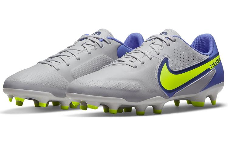 Nike Legend 9 Academy FG 'Grey Fog Sapphire Volt' DA1174-075