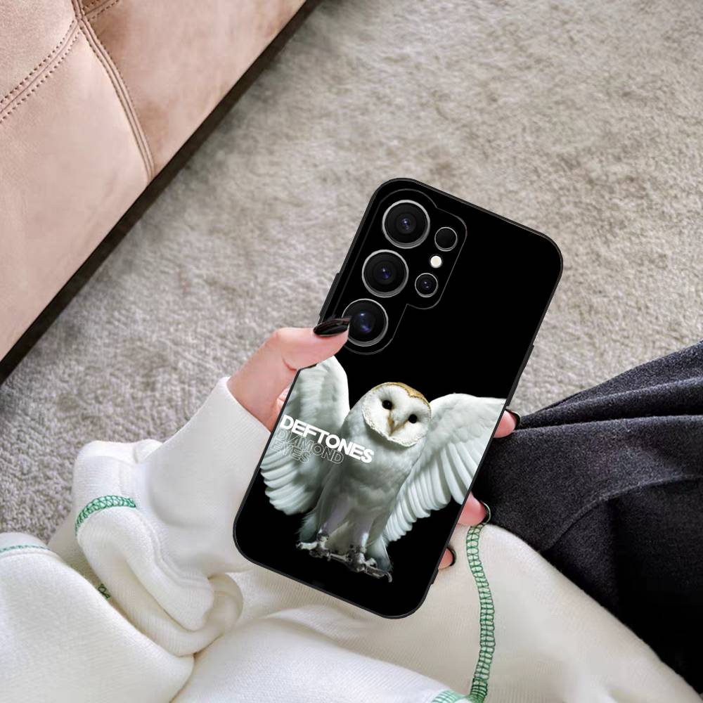 Band D-Deftones Phone Case For Samsung S 24 fe 25 Ultra plus 20 lite 21 30 22 23 24 22 Ultra 5G Fundas