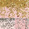 New Internet Celebrity Nail Punk Style Pointed Solid Metal Flat Rivet Decorations Versatile 3D Nail Rhinestones