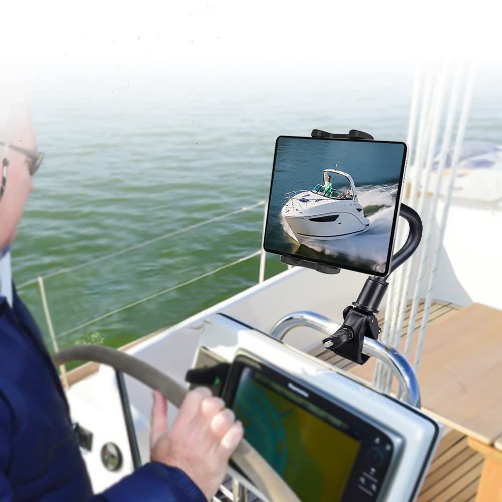 Woleyi Fitness Bike Tablet Arm Tablet Smartphone Handlebar Pole Cycling Fitness Exercise Easy Japanese Instruction Manual Compatible with Multiple